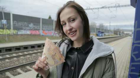 Public Agent – Jessika Night – Train Station Smoker Gets Fucked