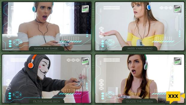 BFFS – Sidra Sage, Raven Right & Rebecca Vanguard – 3 Gamer Girls