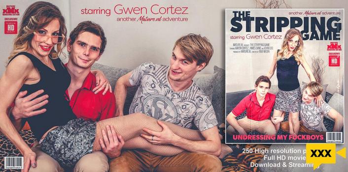 Mature NL – Gwen Cortez – Undressing My Toyboys