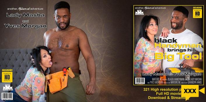 Mature NL – Lady Masha – This cougar only wants his big black tool