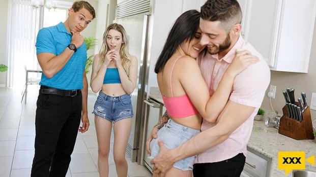 Daughter Swap – Kylie Rocket & Lily Larimar – Extra Love From Stepdaughters