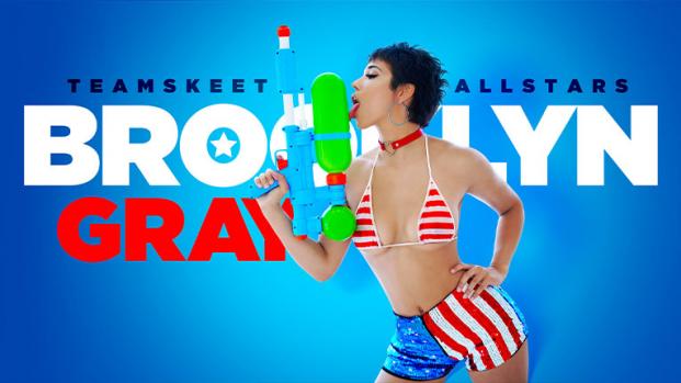 TeamSkeetAllstars – Brooklyn Gray – A Naughty 4th of July