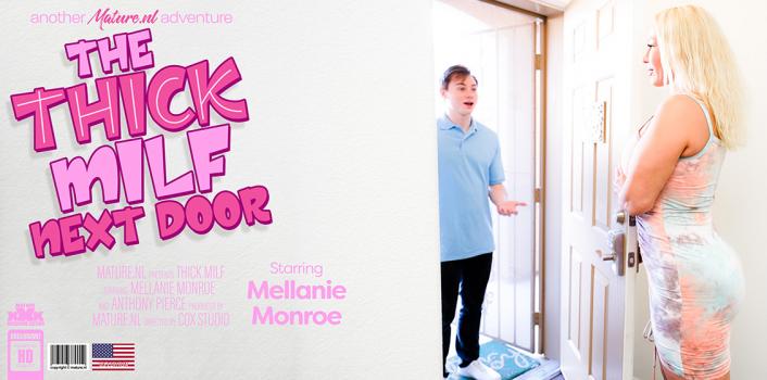 Mature NL – MILF Mellanie Monroe is doing the toyboy next door