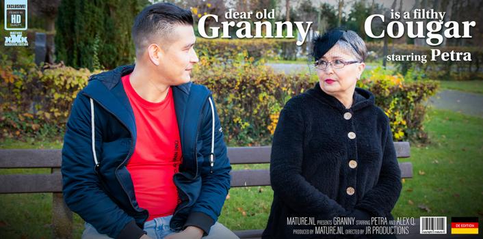 Mature NL – Granny Petra takes home a young stranger for steamy hot sex!