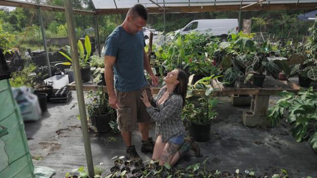 RK Prime – Katie Kingerie – Getting Banged In The Greenhouse
