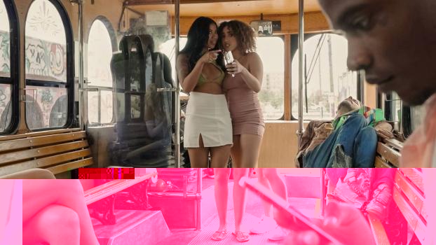 The Fucking Public Bus Threesome – Kira Perez & Ameena Greene