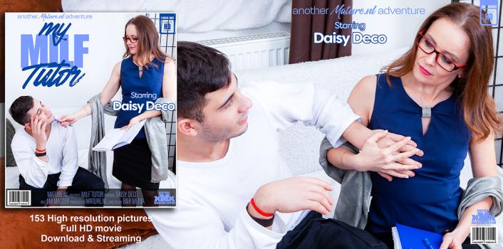Mature NL – Daisy Deseo – MILF tutor Daisy Deco teaches her toyboy student things they don’t show at school!