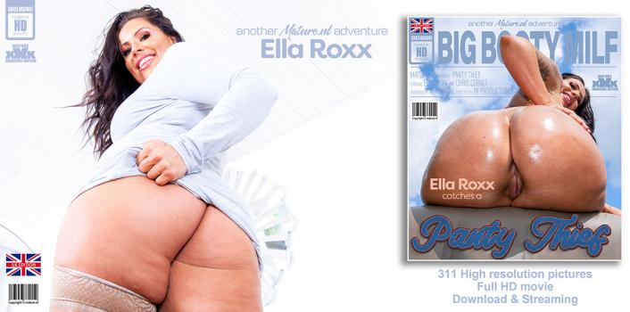 Mature NL – Ella Roxx is a thick mom that catches a panty thief, and decides to teach him a lesson