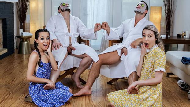 Daughter Swap – Freya von Doom & Sweet Sophia – A Real Treat
