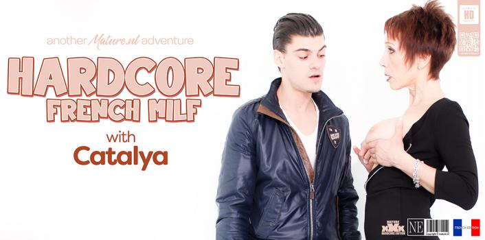 MatureNL – French MILF Catalya fucked by a young guy