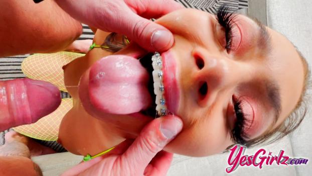 YesGirlz ​- Hot Demi Diveena With Braces