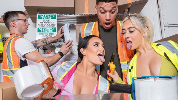 BrazzersExxtra – Chloe Surreal & Lexi Samplee - Working Girls