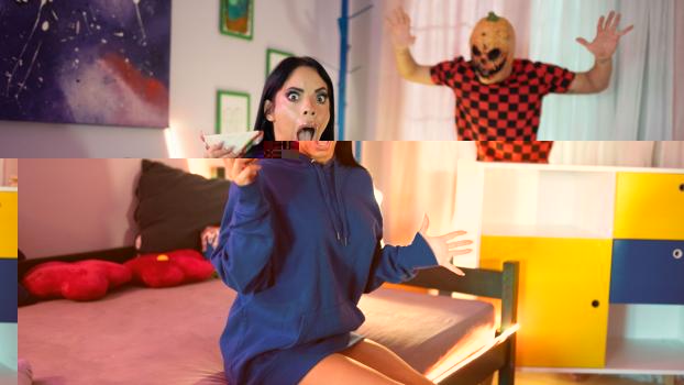 FakehubOriginals – Megan Fiore - Housemates Halloween Prank