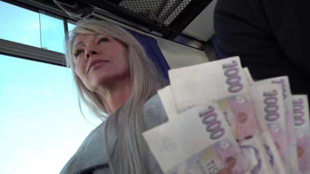CzechStreets – Luxurious MILF Fucked In A Public Bus – E139