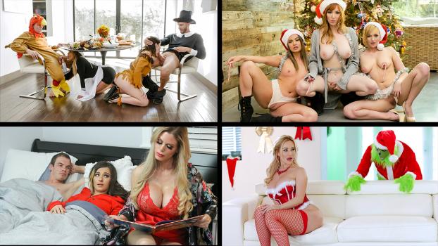 MylfSelects – Holiday Fun With MILFs