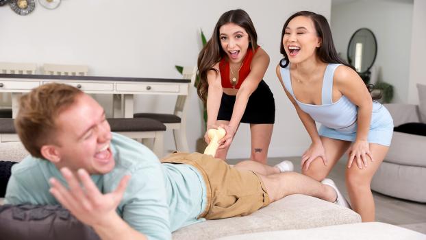 BrattySis – Amber Summer & Kimmy Kimm – I Know My Stepsis Has Swallowed Tons Of Dick