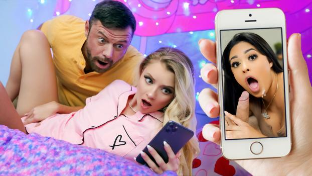 DaughterSwap – Riley Star & Serena Santos – Facetime Fuck Buddies