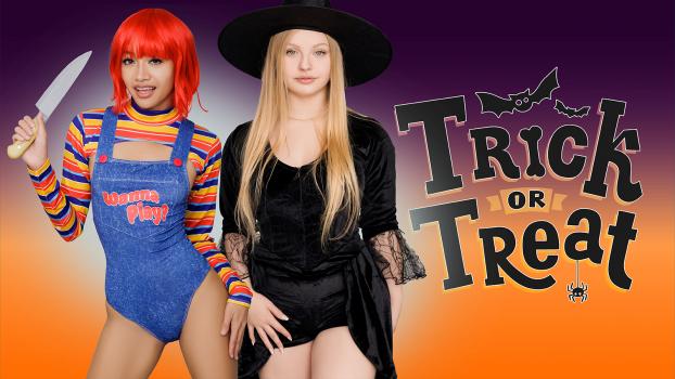DadCrush – Jade Kimiko & Kylie Shay – Trick Or Threesome