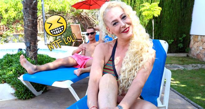 GrandMams – Yelana Vara – Tanning And Fucking