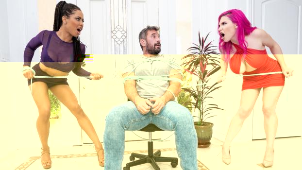 BrazzersExxtra – Kira Noir & Lily Lou – Threeway Tug Of War