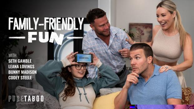 PureTaboo – Leana Lovings & Bunny Madison – Family-Friendly Fun