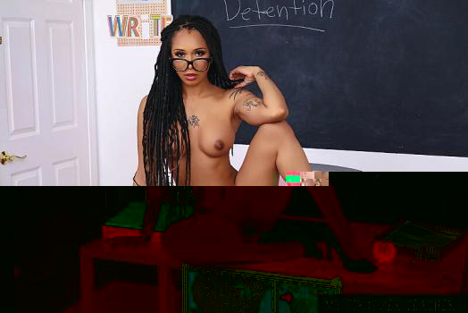 MyFirstSexTeacher – Professor Cali Sweets has some alone time with her student in class